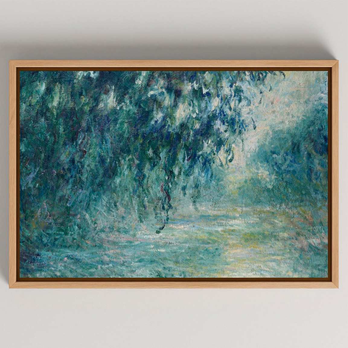 Obraz na płótnie w ramie – Poranek nad Sekwaną, 1898