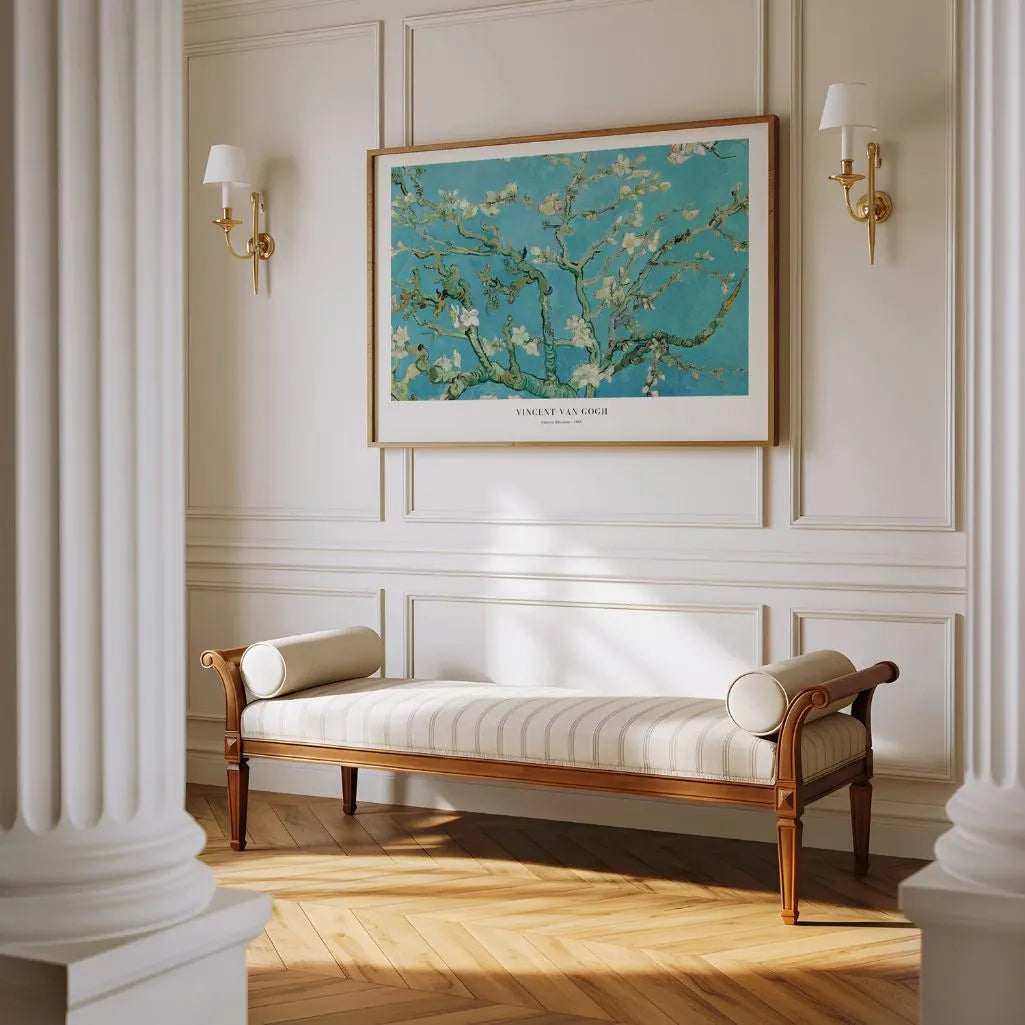 Plakat Van Gogha – Kwiat migdałowca, 1890 (Format Poziomy)