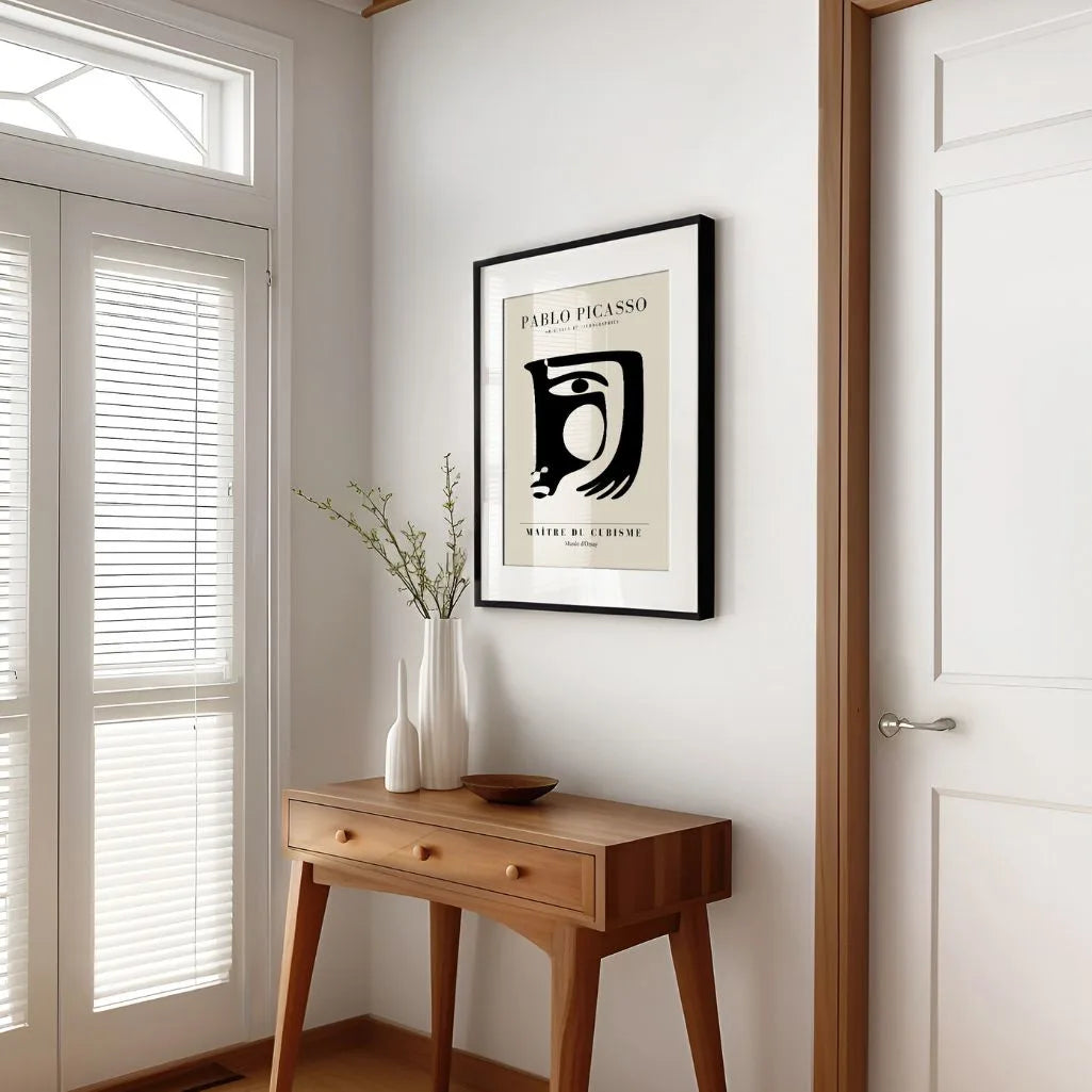 Plakat inspirowany twórczością Pablo Picasso – Oko abstrakcji