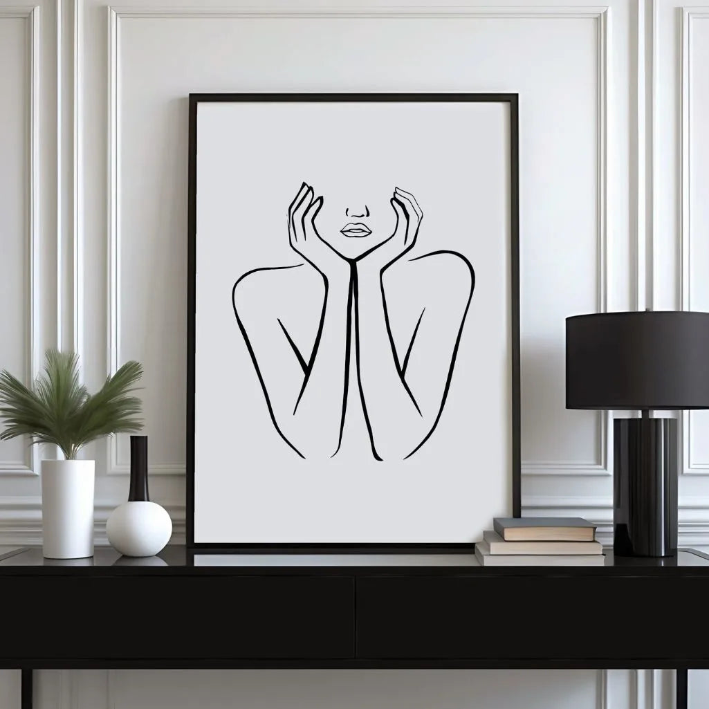 Plakat – Myśli w ciszy