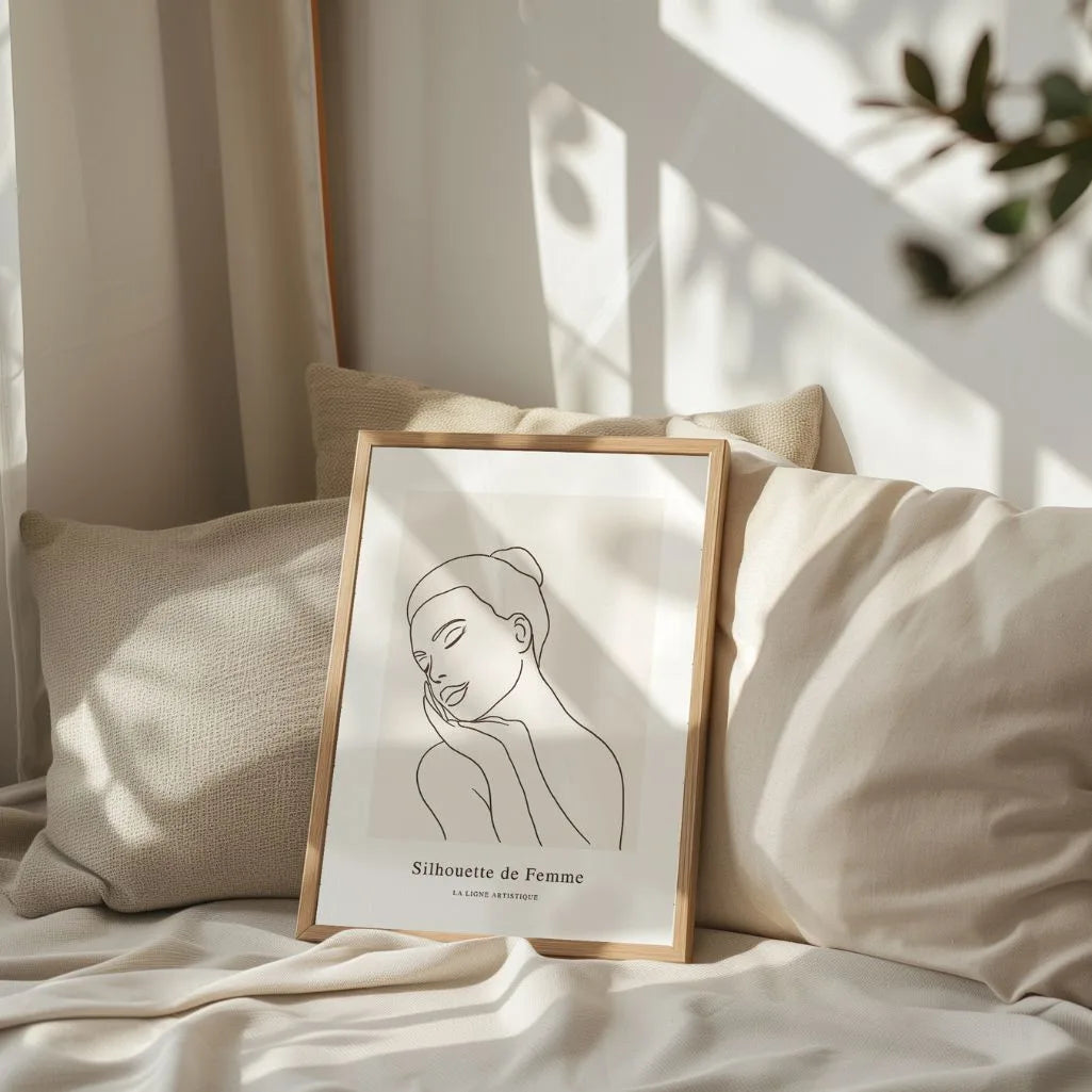 Plakat – Spokojna kobieta