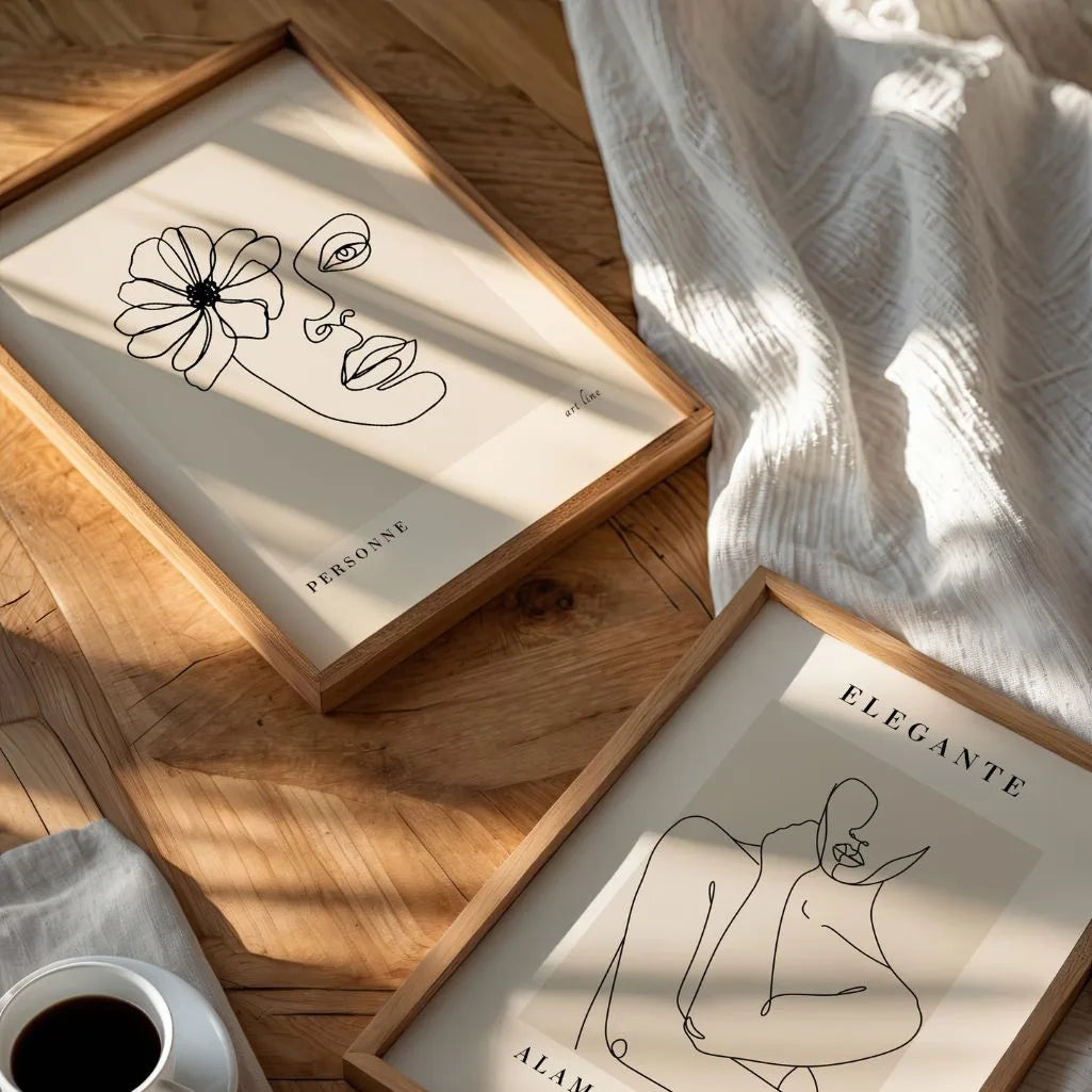 Plakat – Kwiatowa twarz