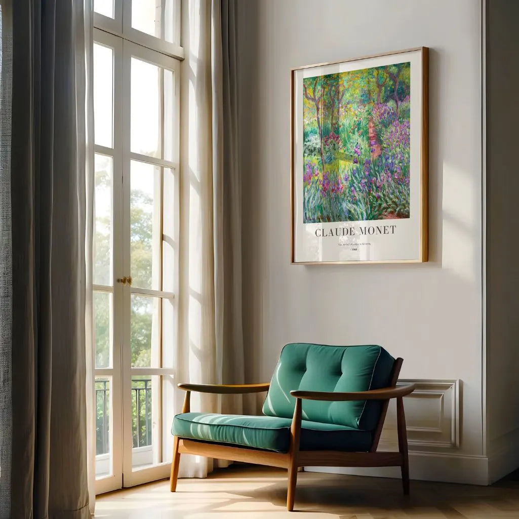 Plakat Claude Monet – Ogród artysty w Giverny