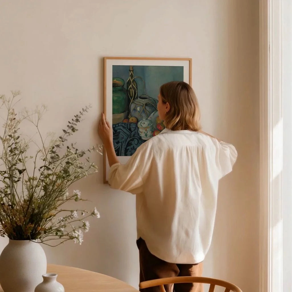 Paul Cézanne Plakat – Martwa natura z jabłkami (1893)