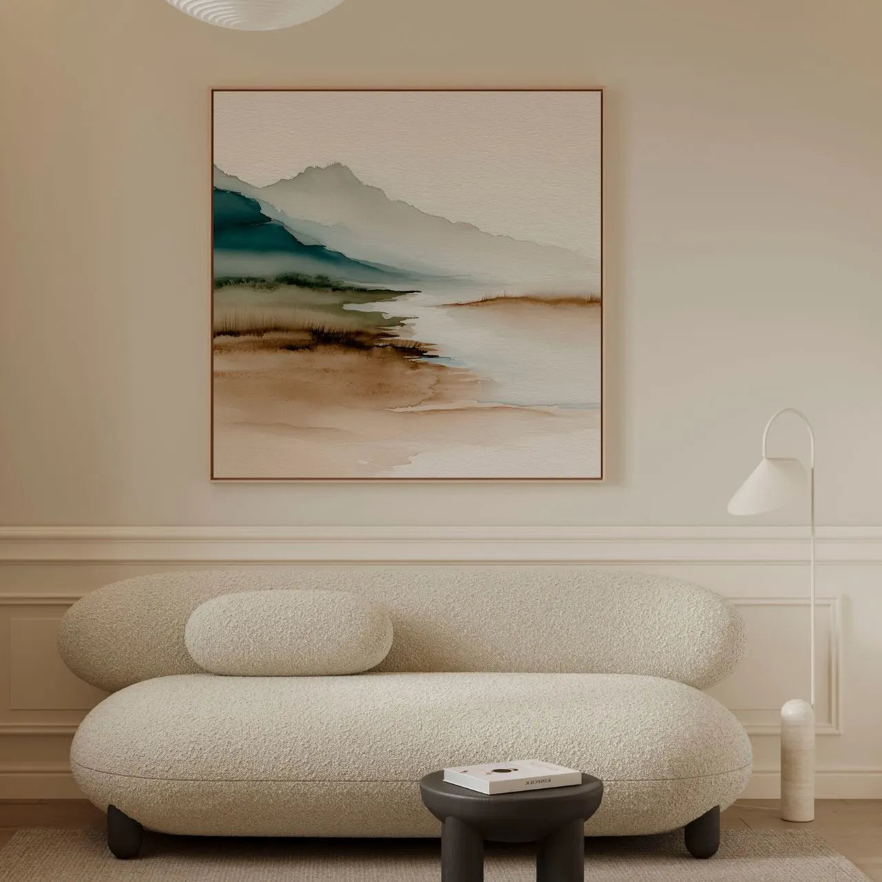 Obraz na płótnie w ramie – Oddech natury