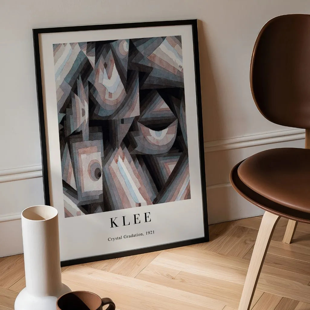 Paul Klee Plakat – Krystaliczna gradacja, 1921