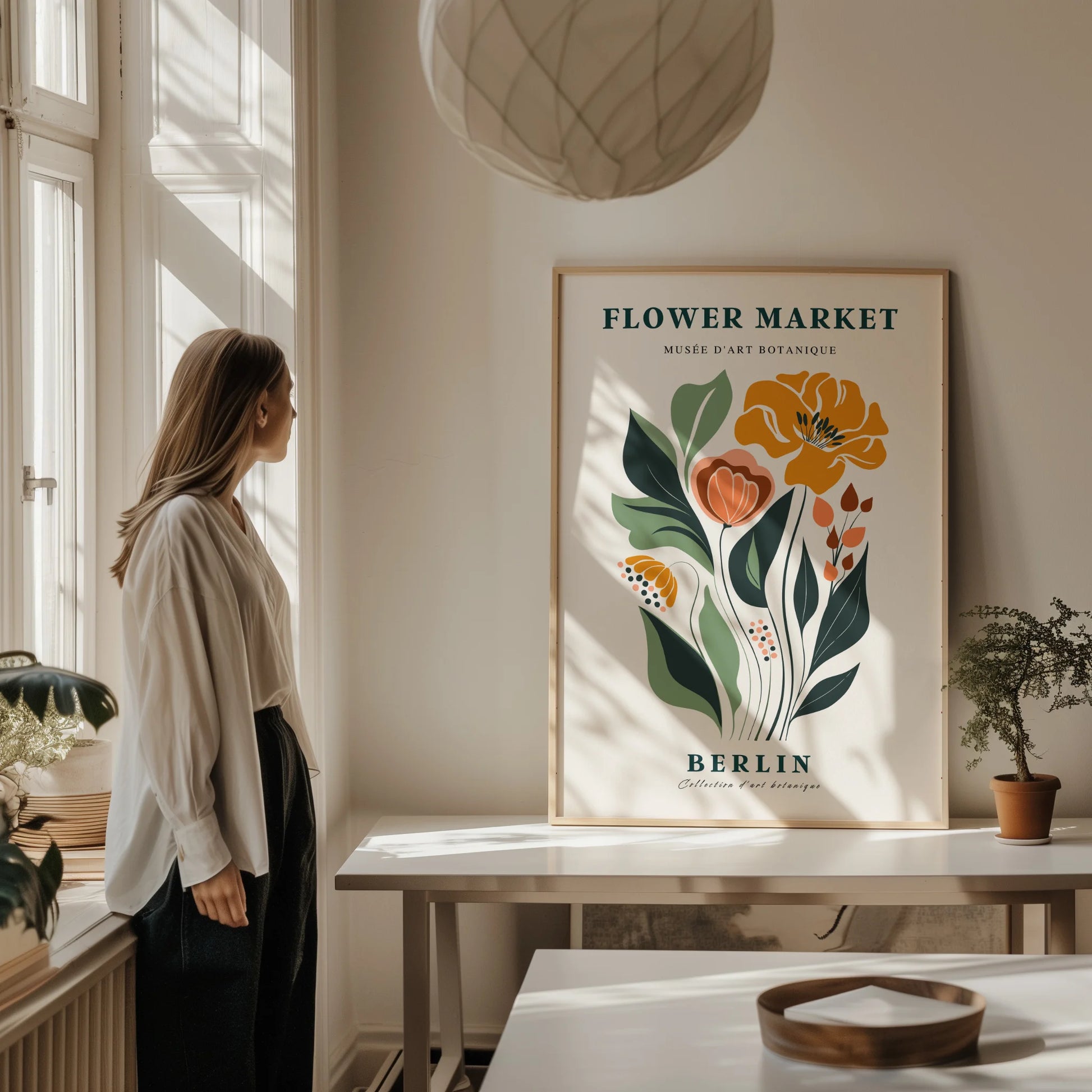 Plakat Targ Kwiatowy Berlin