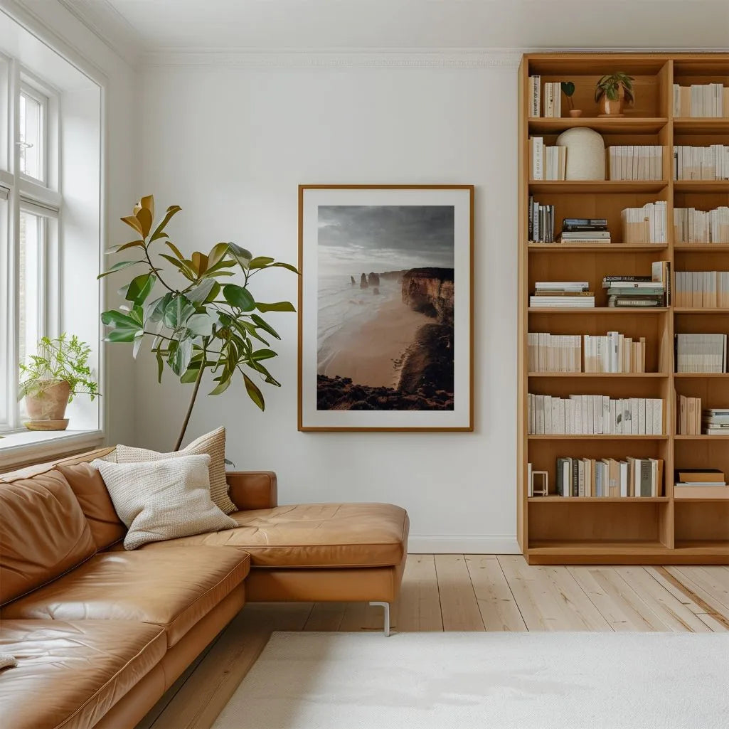 Cliffs at Dusk Poster