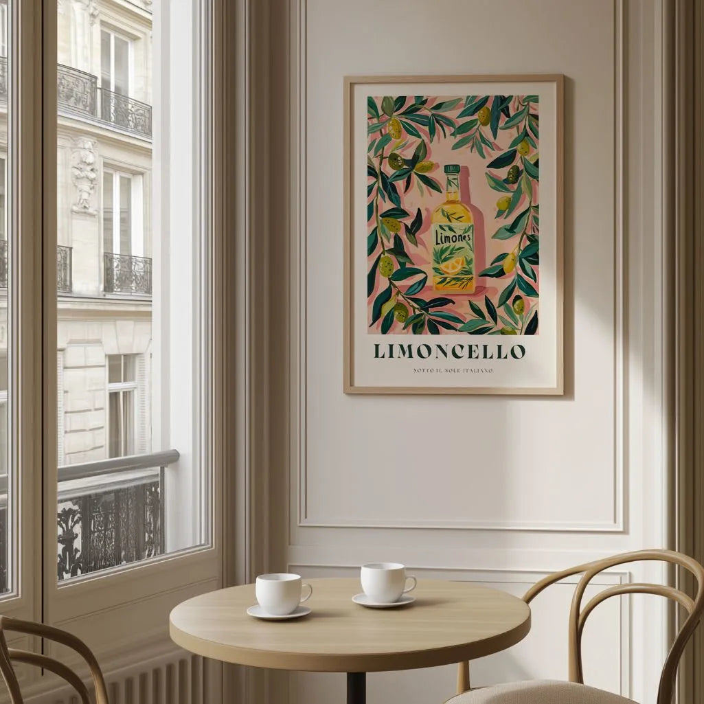 Plakat Ilustracja Limoncello