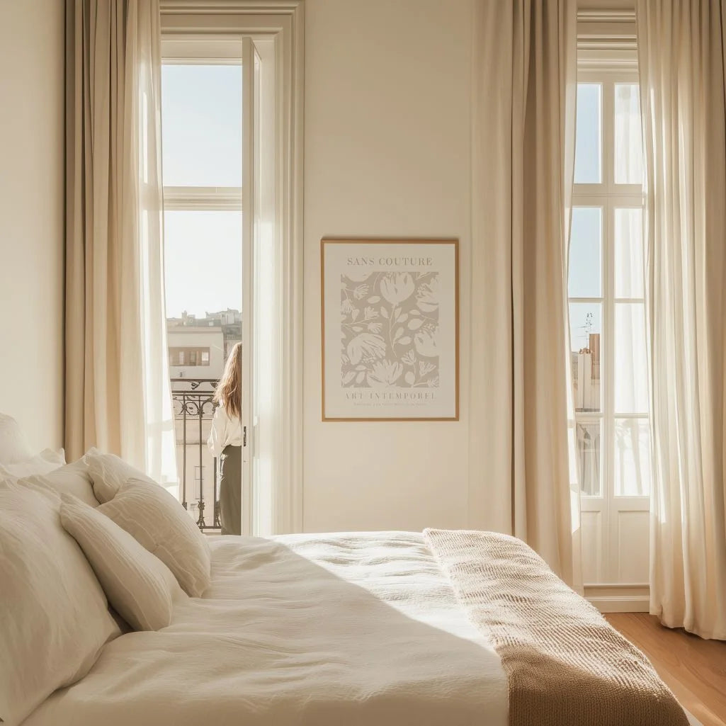 Plakat Kwiatowy Echo Minimalizmu