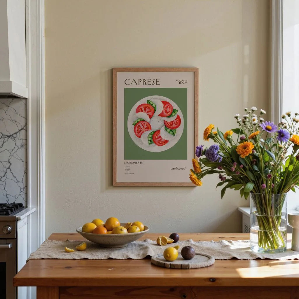 Plakat Sałatka Caprese