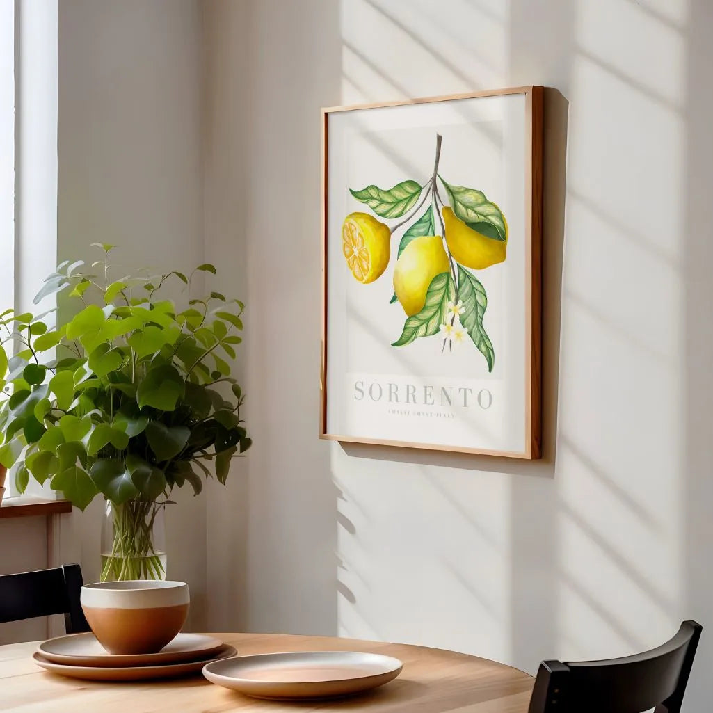 Plakat Cytryny Sorrento