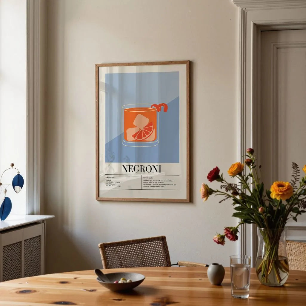 Plakat Koktajl Negroni