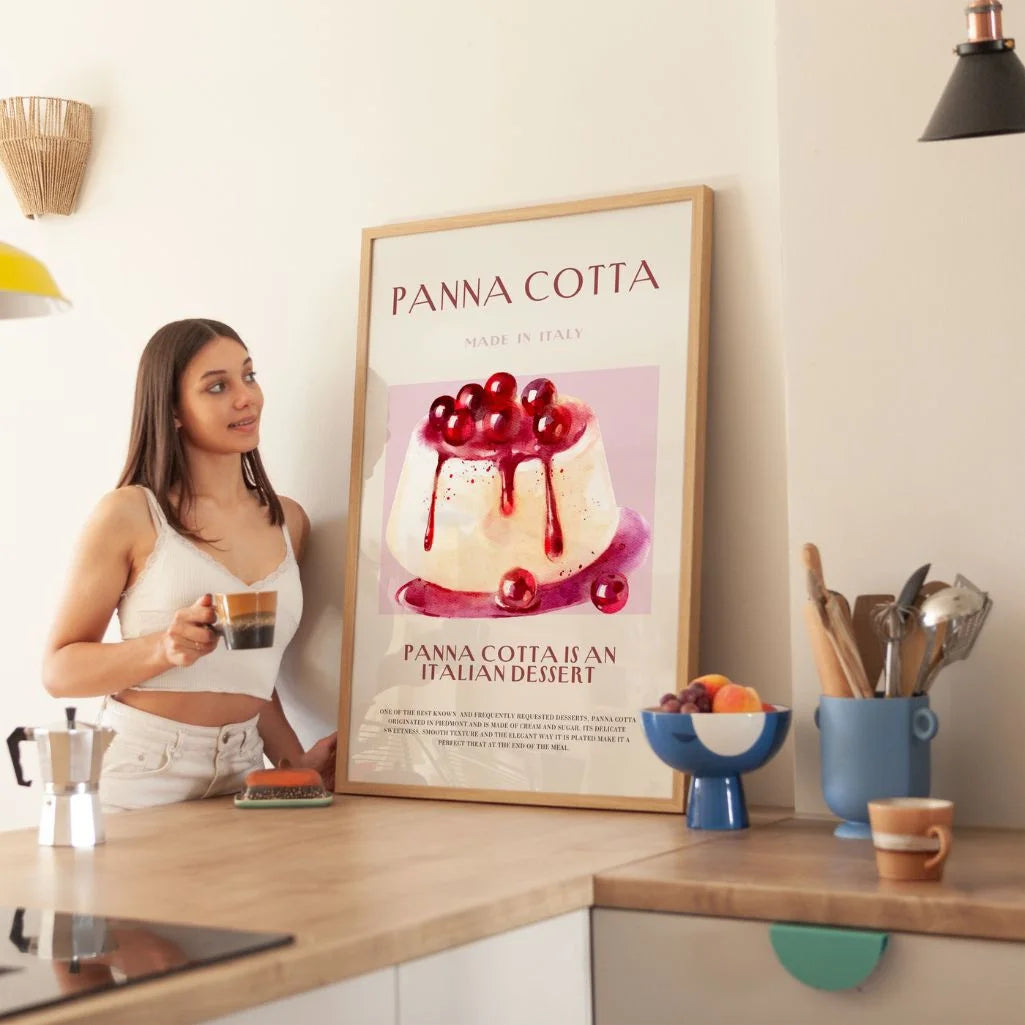Plakat Panna Cotta