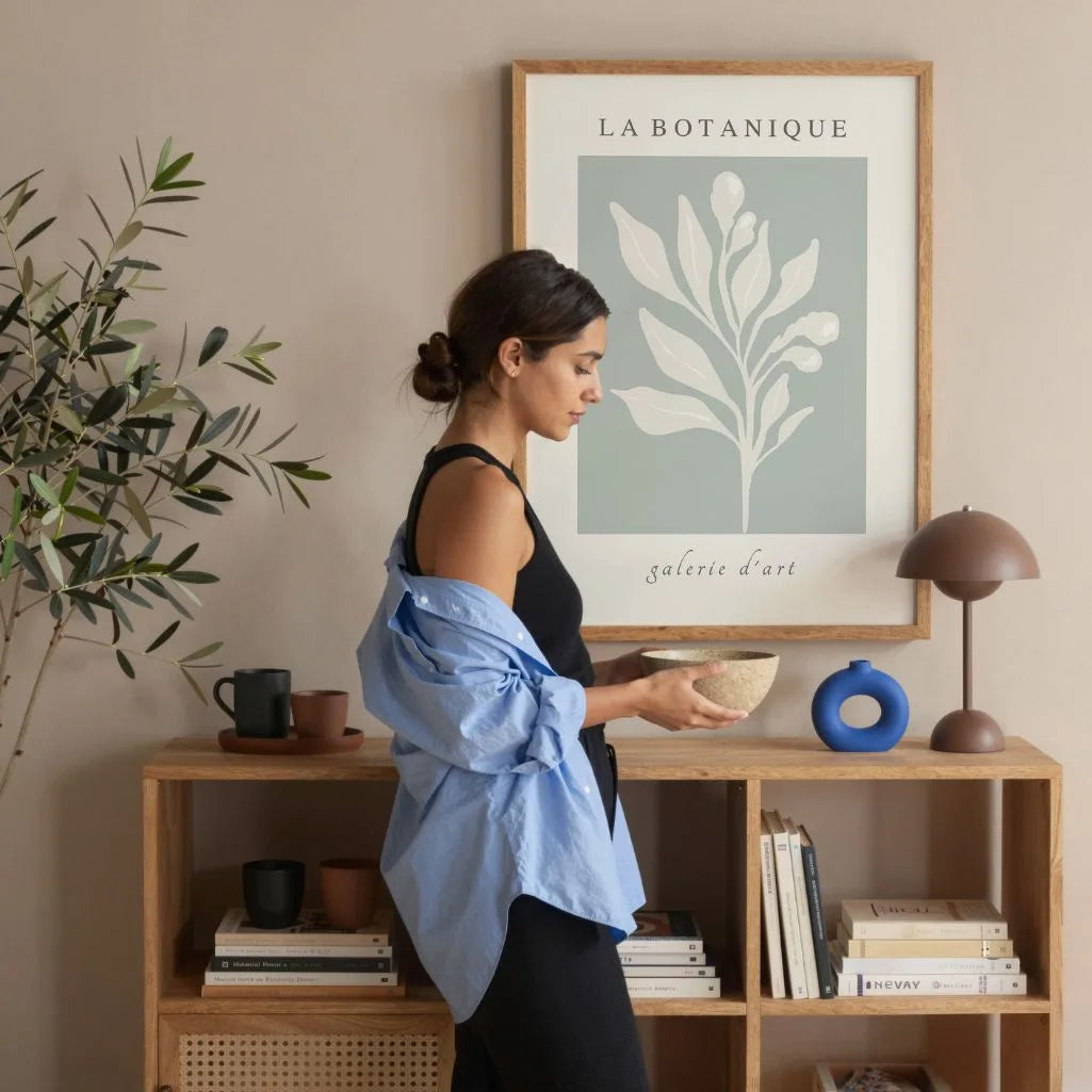 Botaniczny Plakat Esencja szałwii