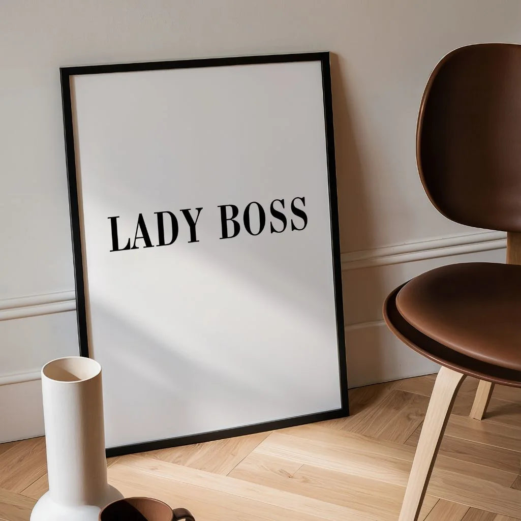 Lady Boss Poster