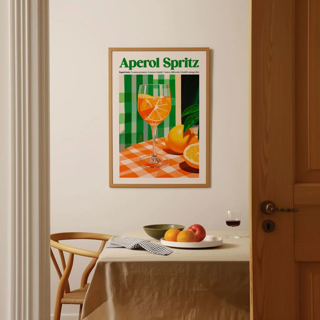 Plakat Aperol Spritz Cytrusy