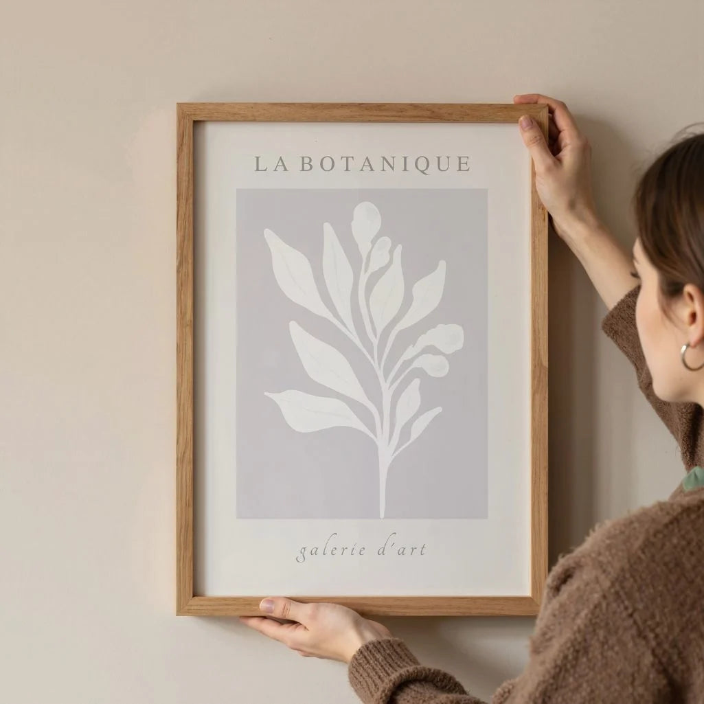 La Botanique Leaves Poster
