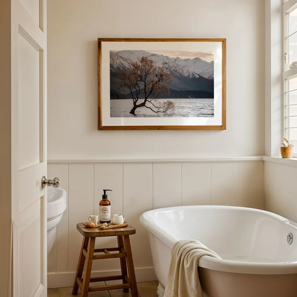 Tree in the Lake Poster