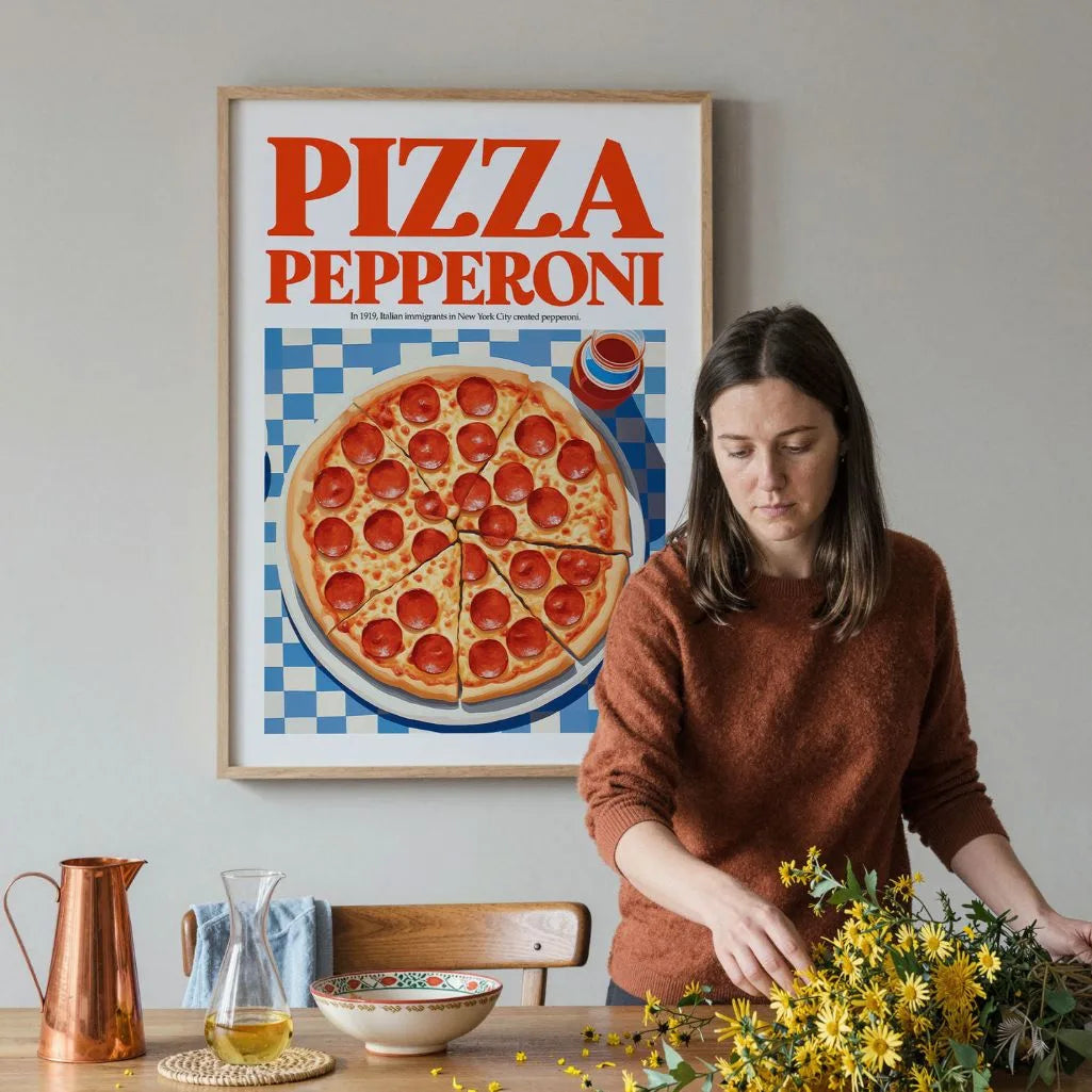 Plakat Pizza Pepperoni