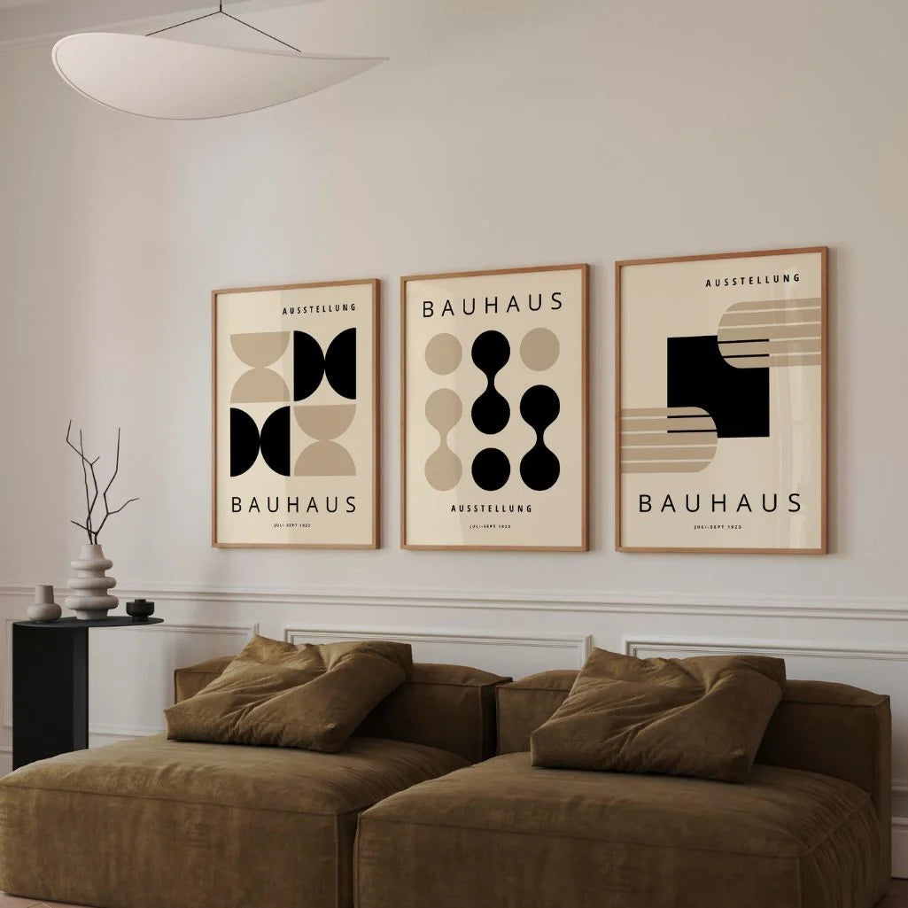 Bauhaus Weimar Order Set of 3 Posters