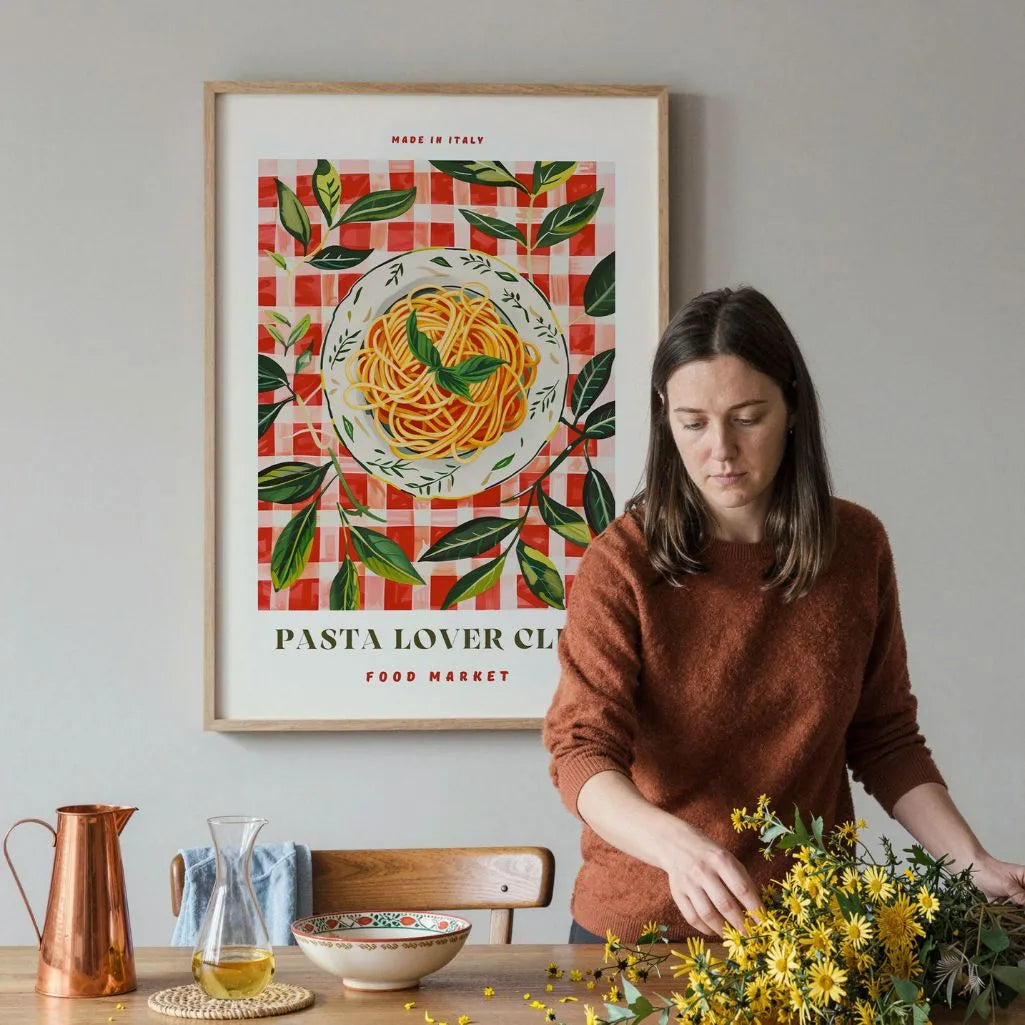 Plakat Włoski Makaron