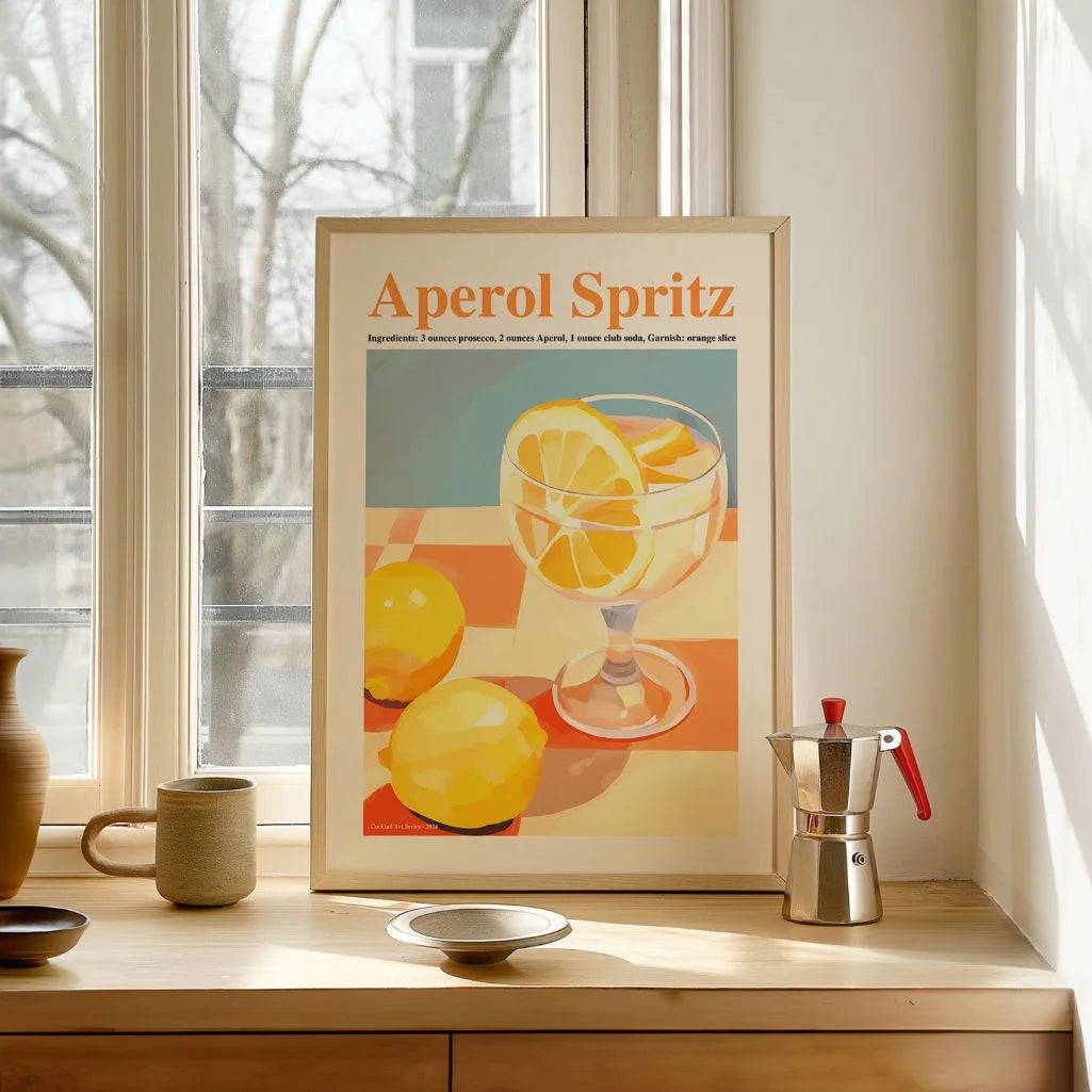 Plakat Aperol Spritz Cytryna