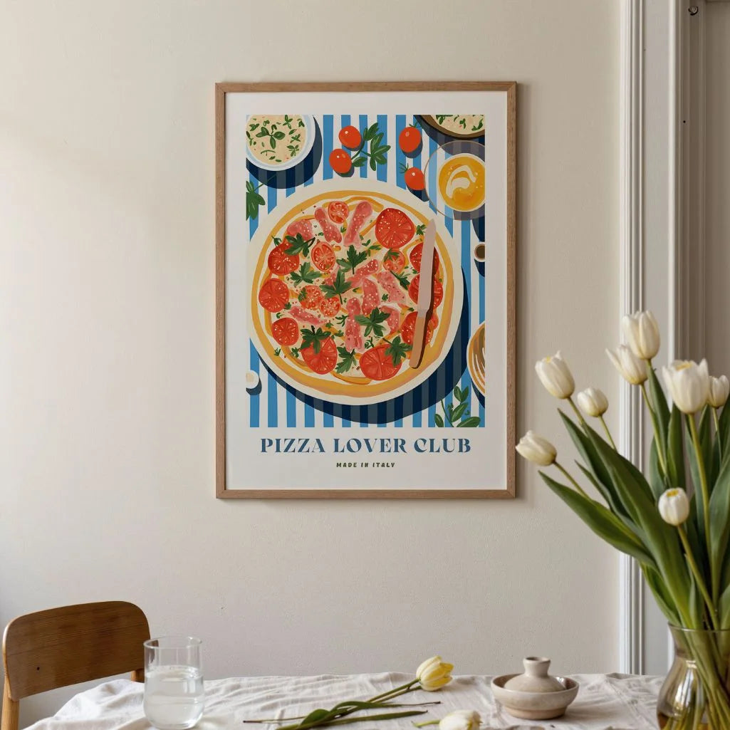 Plakat Pizza Z Pomidorami