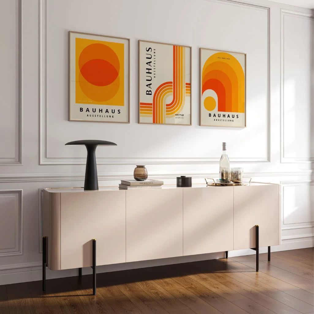 Form Energy Bauhaus Poster Set of 3