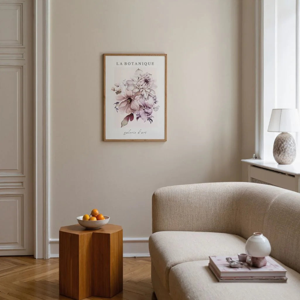 Pastel Watercolour Bouquet Poster