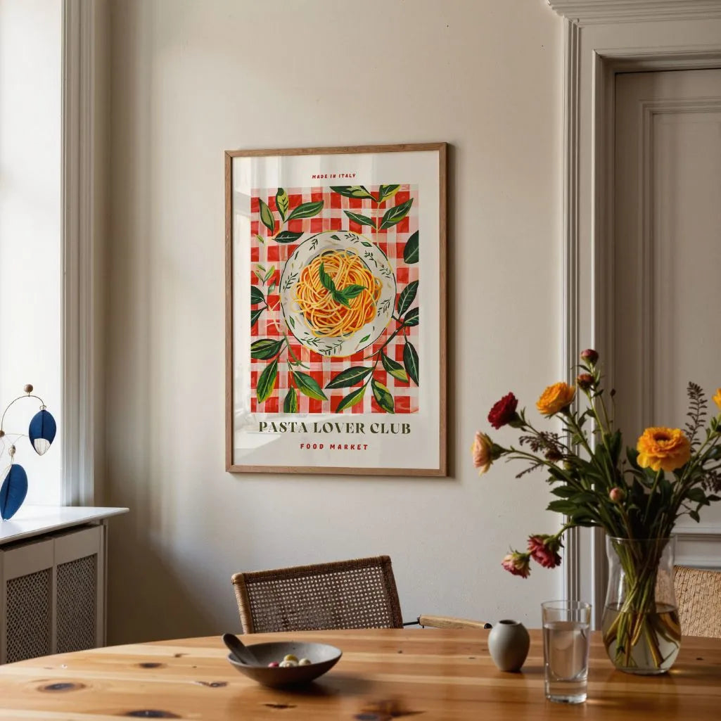 Plakat Włoski Makaron