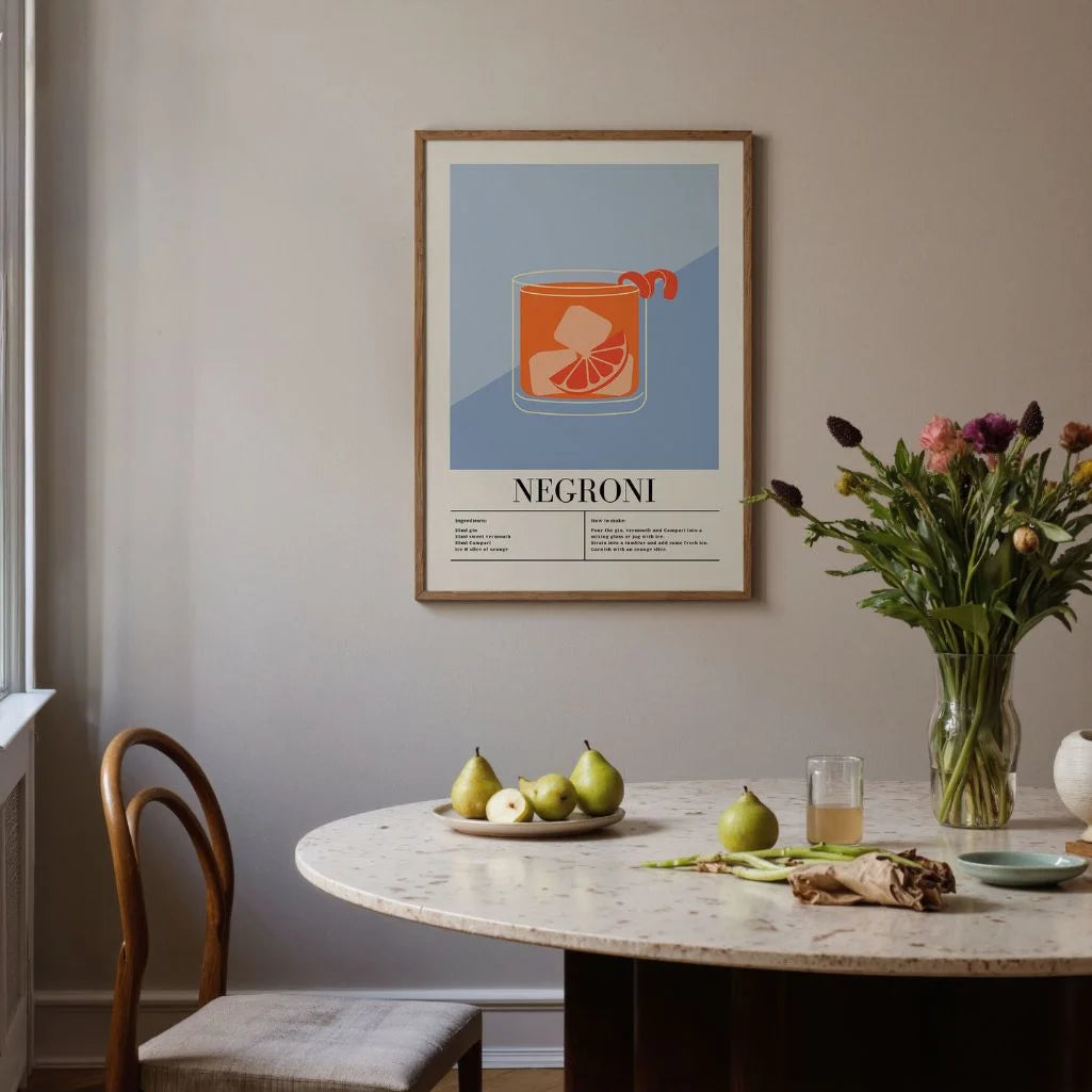 Plakat Koktajl Negroni