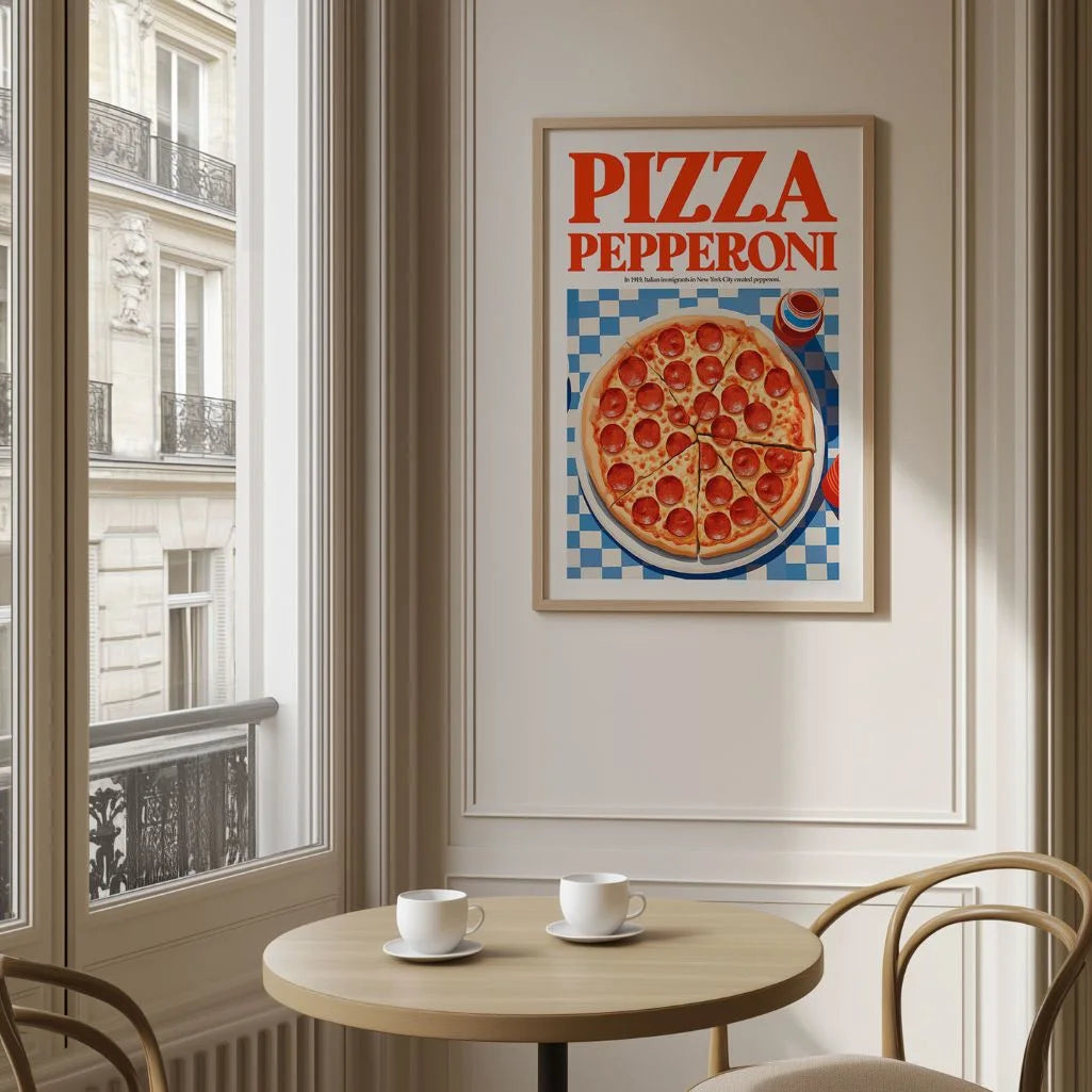 Plakat Pizza Pepperoni
