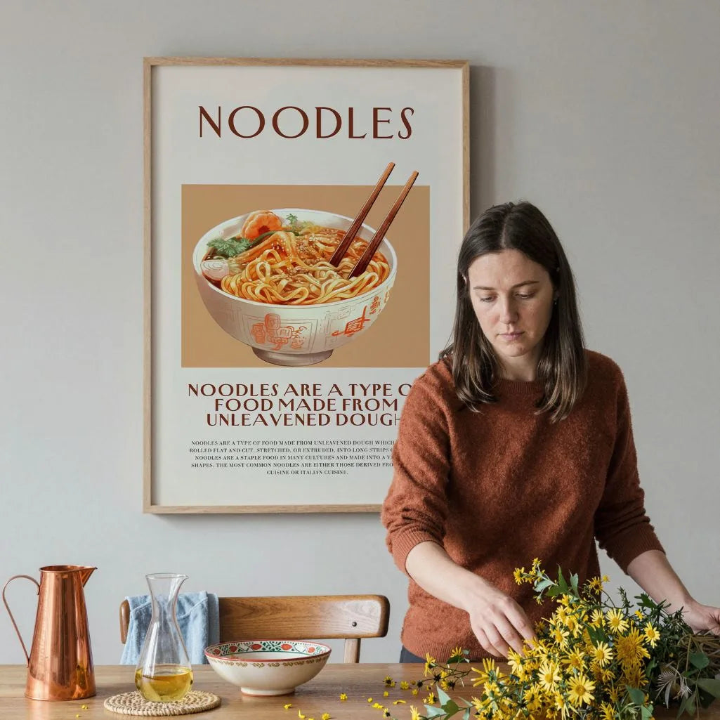 Plakat Japoński Ramen