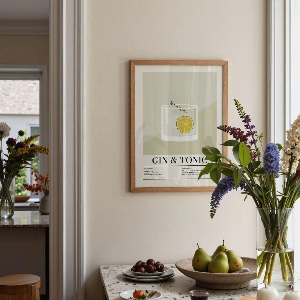 Plakat Gin Tonic