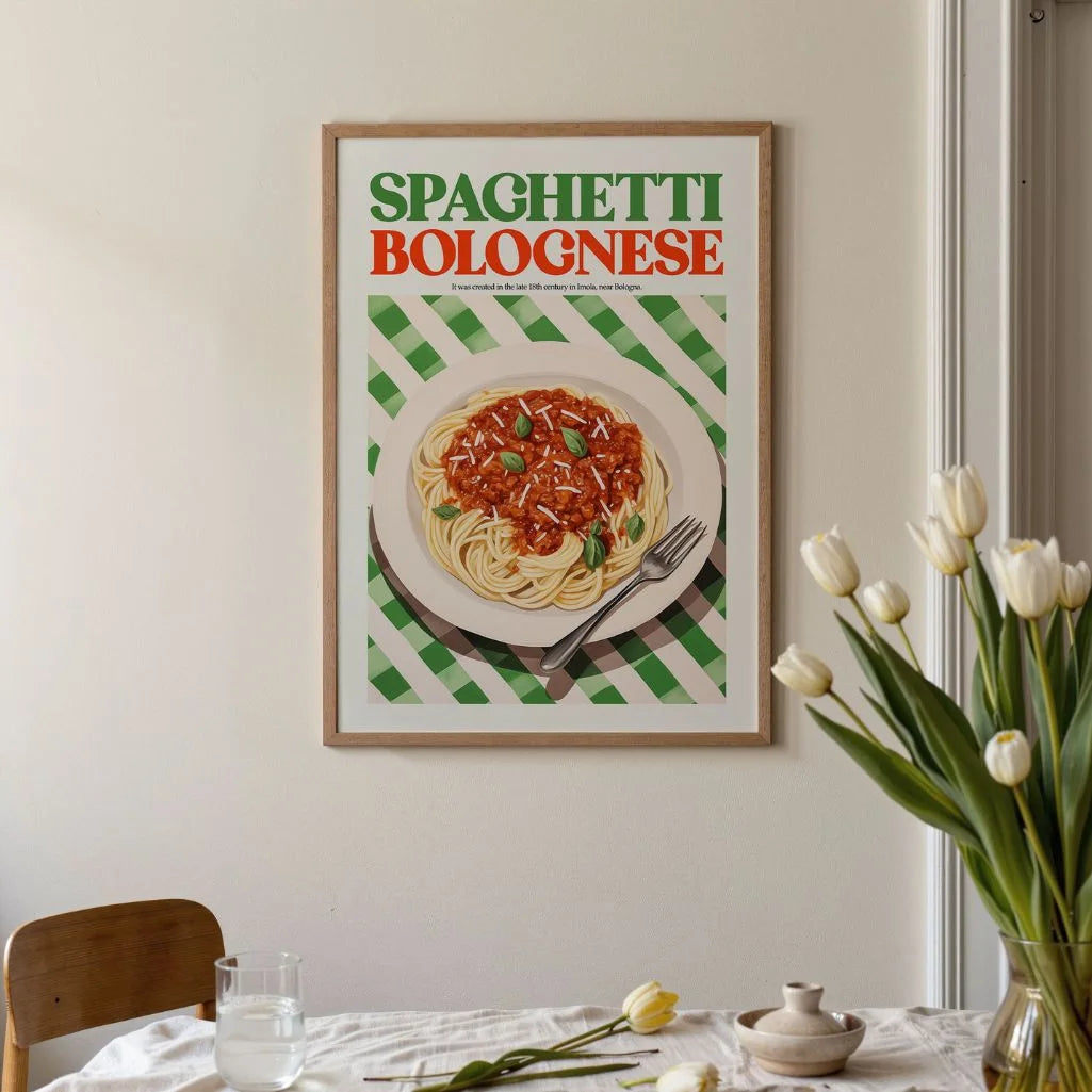 Plakat Spaghetti Bolognese