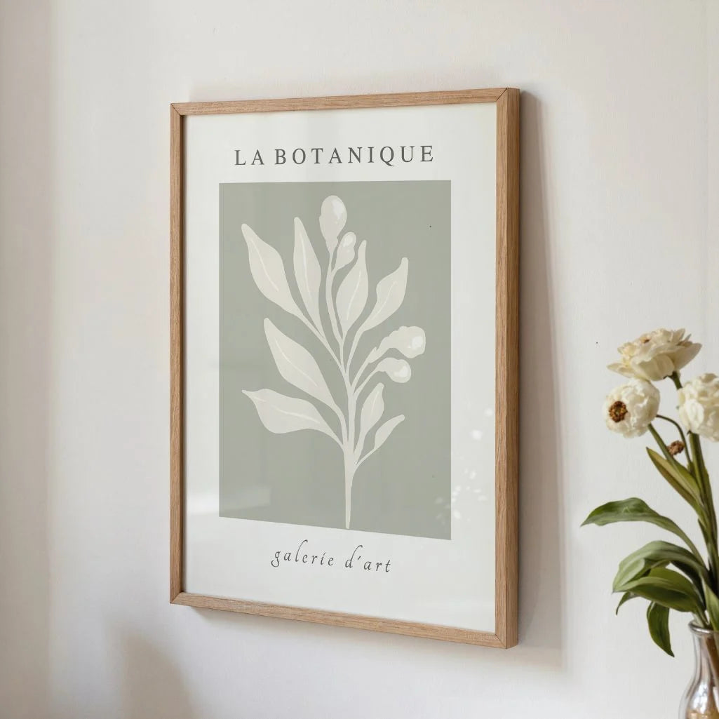 Plakat Botaniczna Gałązka Szałwia