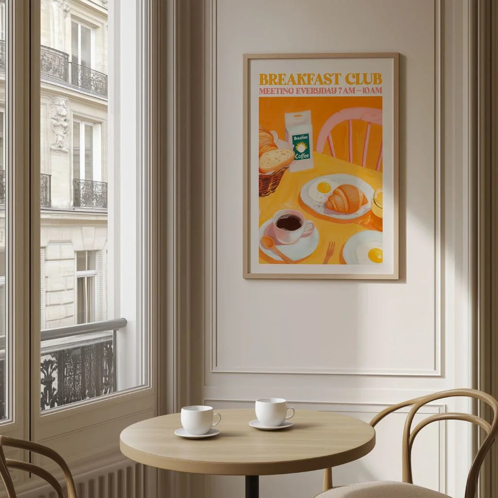 Plakat Klub Śniadaniowy