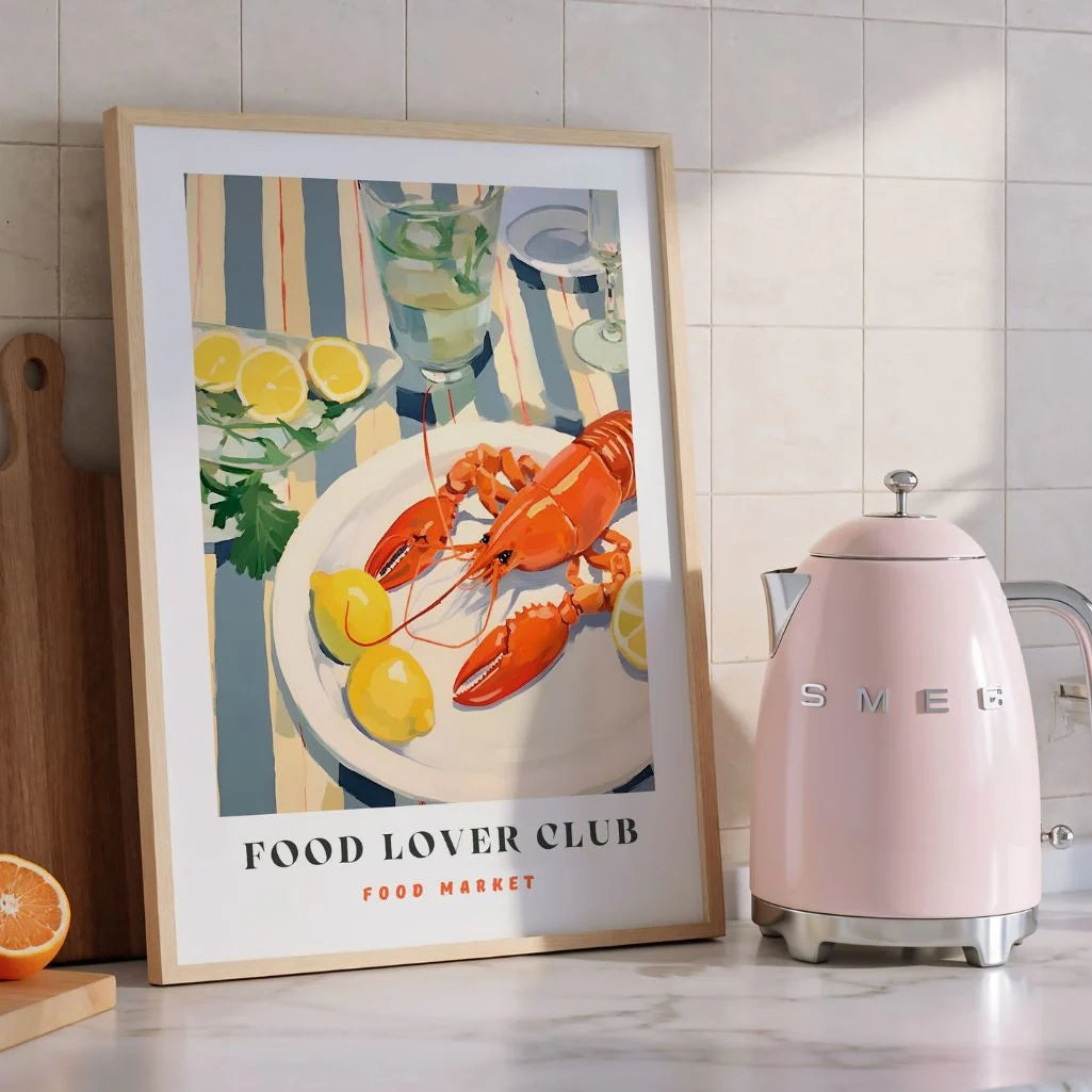 Plakat Homar I Cytryny