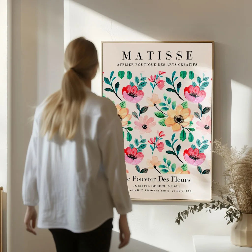 Colorful Garden / Matisse Poster