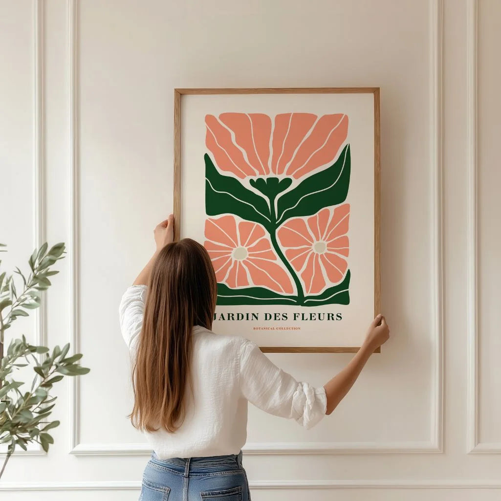 Floral Duo Poster