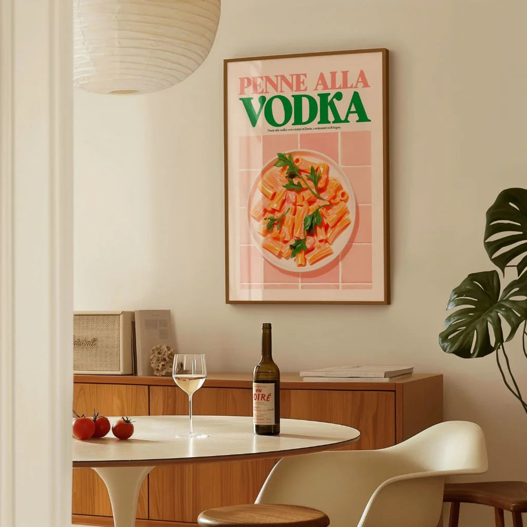 Plakat Penne W Sosie Wódkowym