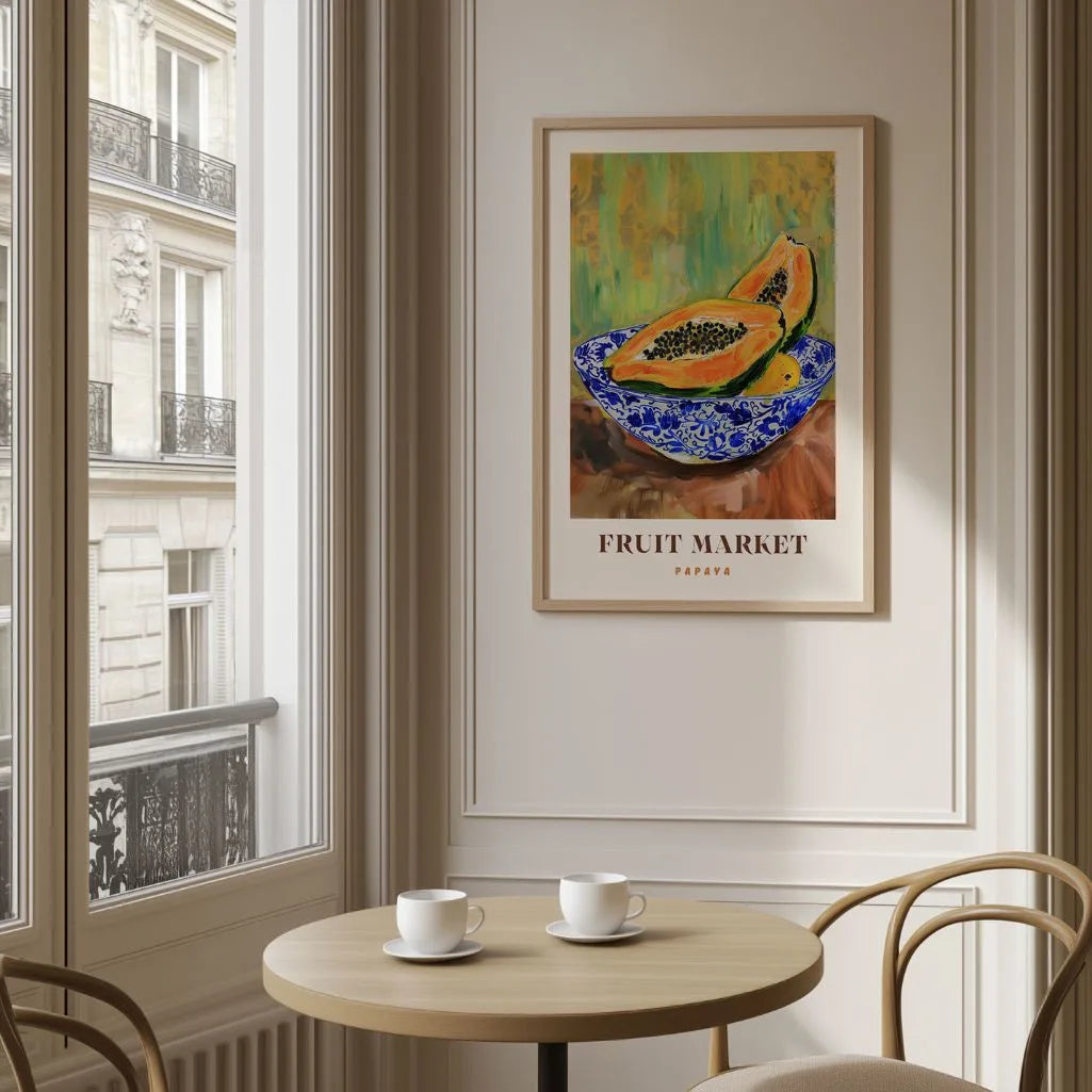 Plakat Papaja W Misce