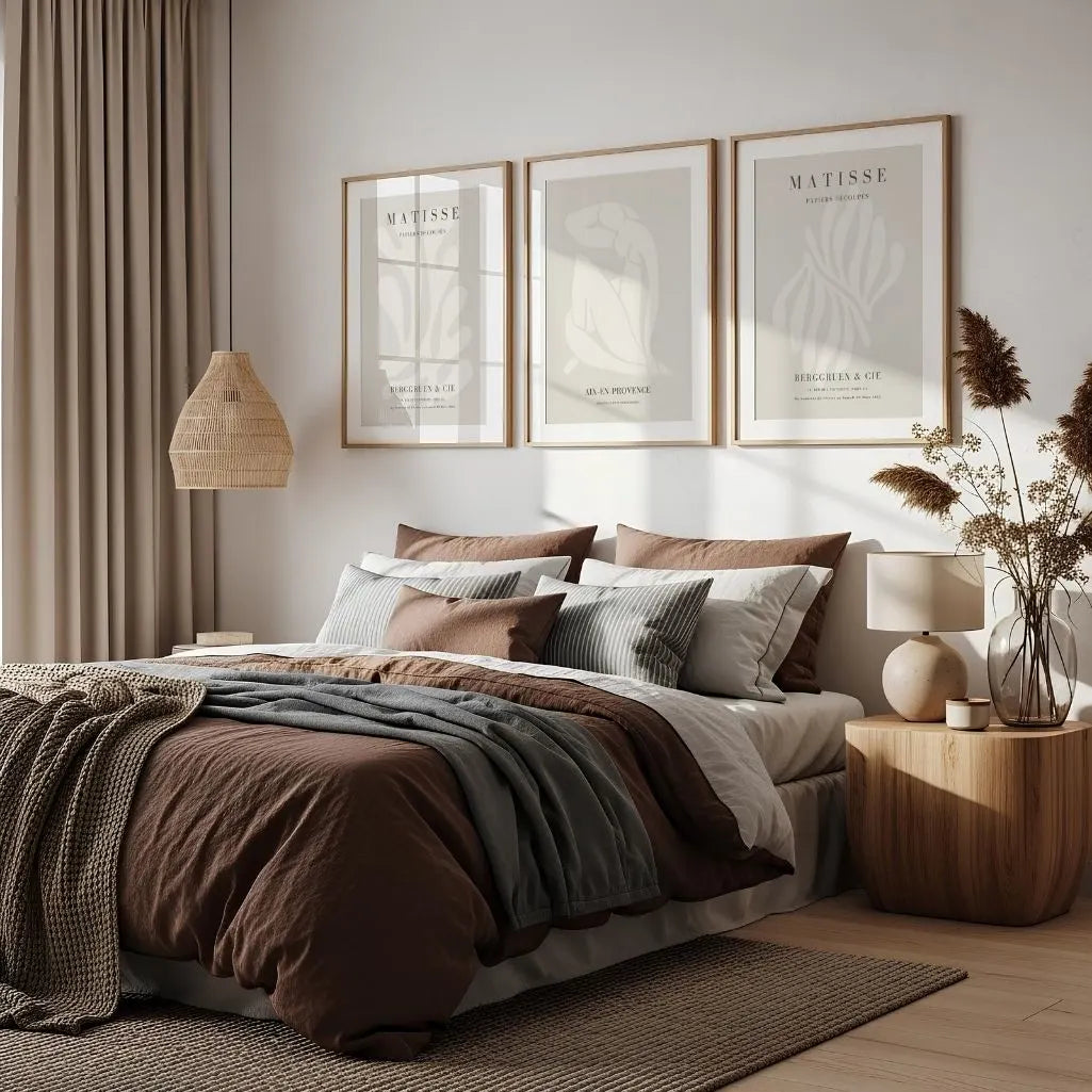 Henri Matisse Soft Organic Forms – Set of 3 Posters