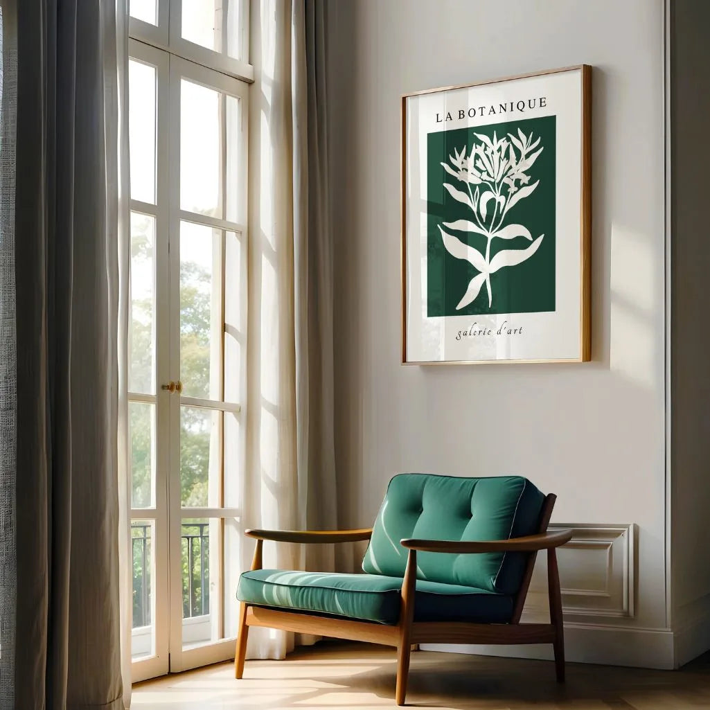 Botanical Vert Poster