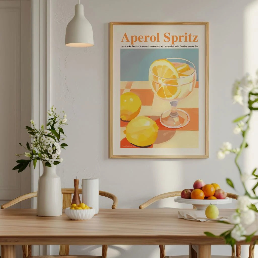 Plakat Aperol Spritz Cytryna