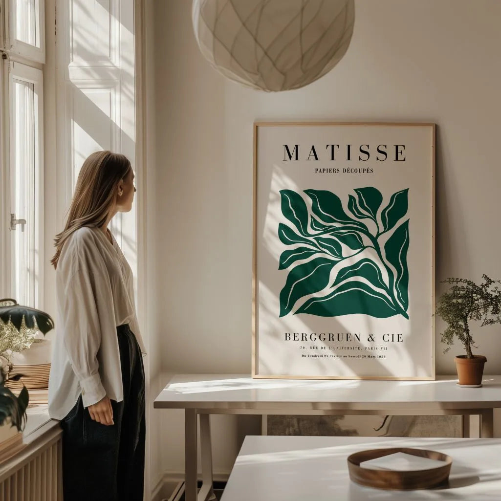Henri Matisse Zielona Abstrakcja Plakat