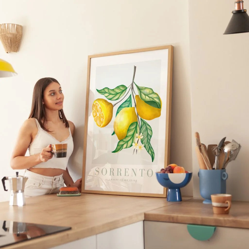 Plakat Cytryny Sorrento