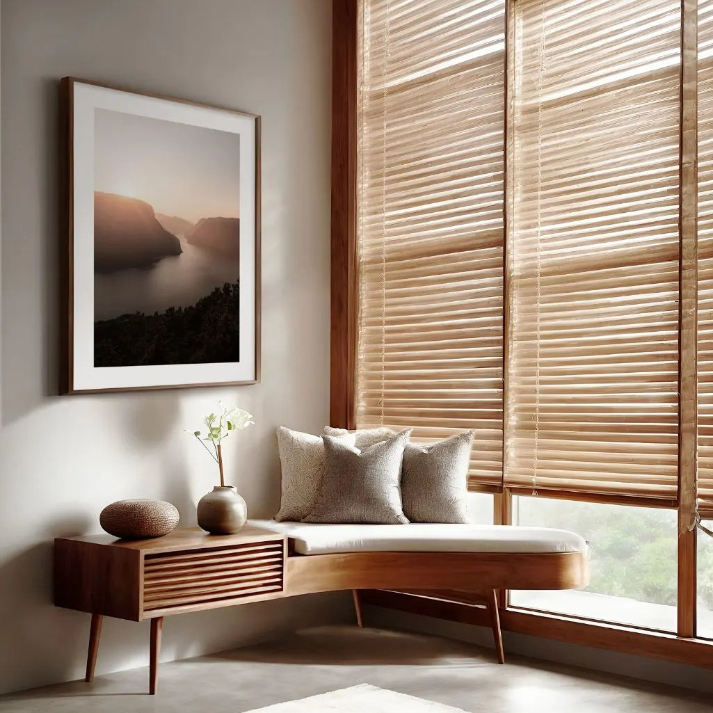 Golden Fjord at Dawn Poster