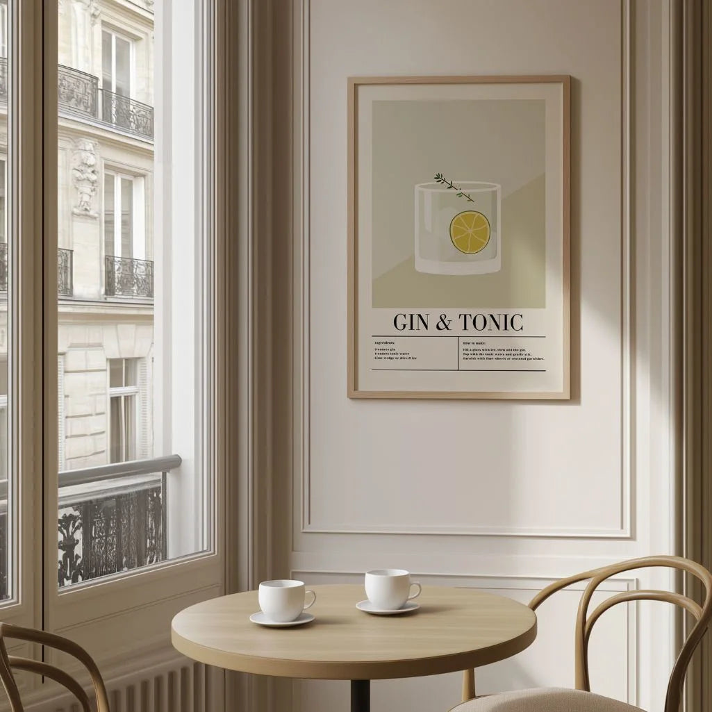 Plakat Gin Tonic